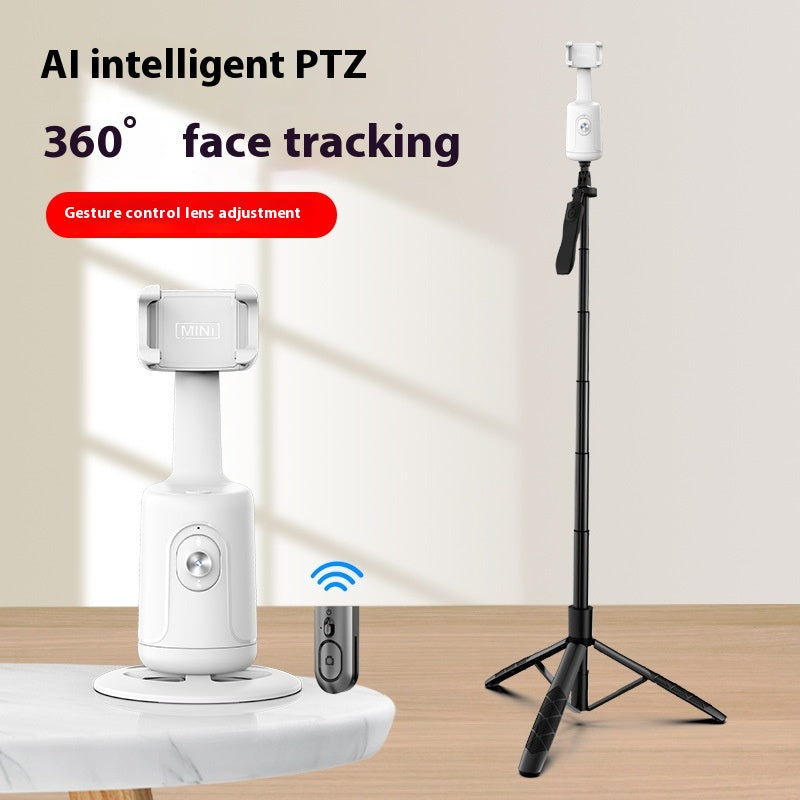 Smart AI Auto-Tracking Camera Mount – 360° Rotation