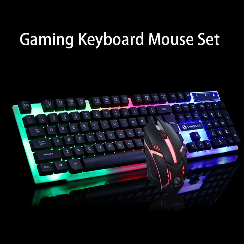 Gaming Keyboard Mouse Set