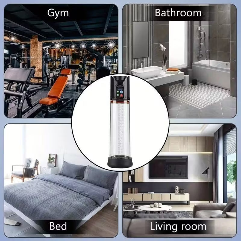 Pump Vacuum Pump And Silicone Extender For Men's