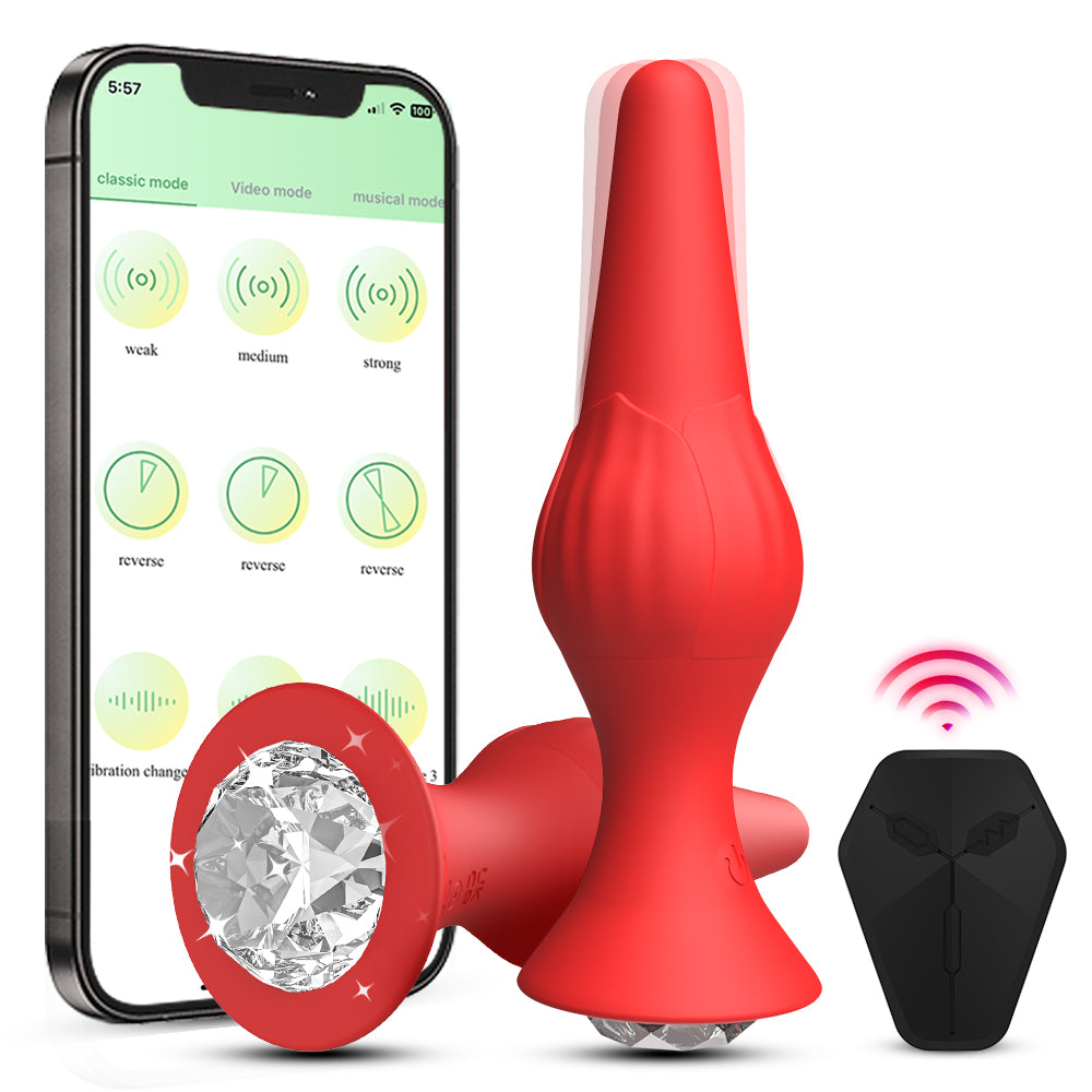 Butt Plug APP Control Vibrating