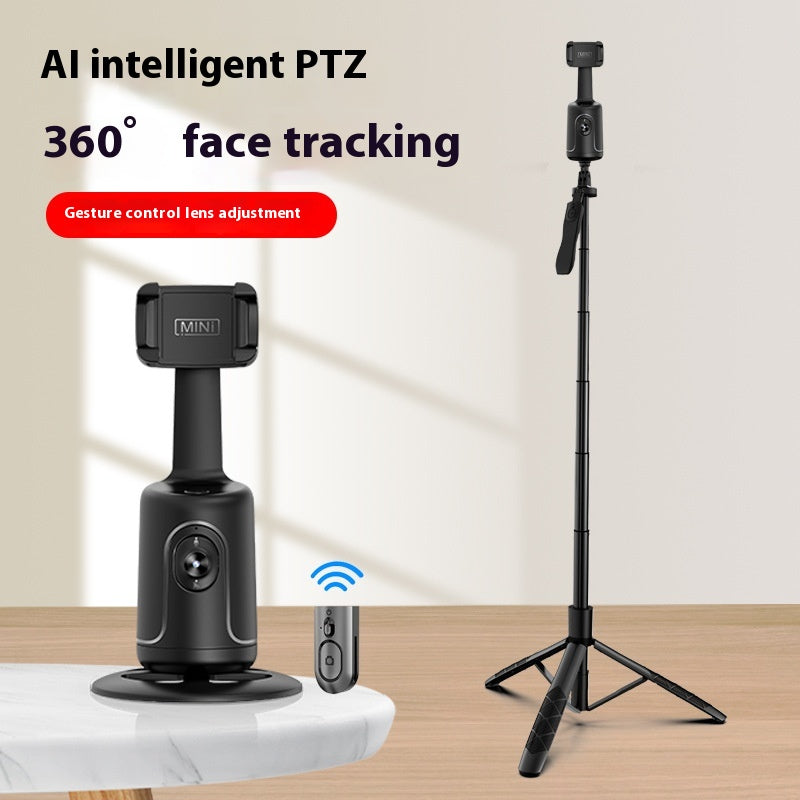 Smart AI Auto-Tracking Camera Mount – 360° Rotation
