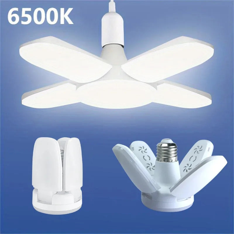 E27 Fan Shape Foldable LED Bulb