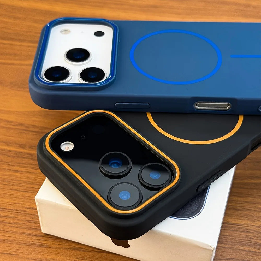 Luxury Matte Magnetic Phone Case For iPhone
