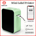 Mini Label Printer Portable Thermal Bluetooth