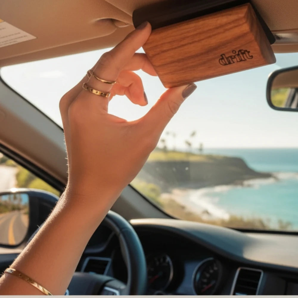 Drift Style Wood Car Air Freshener