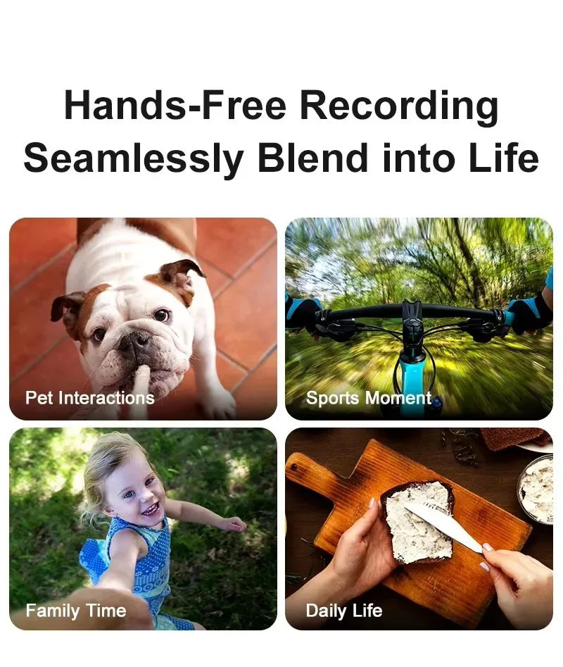 A2 Smart Glasses 8MP HD Camera