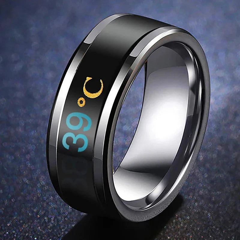 New Smart Temperature Ring Fashion