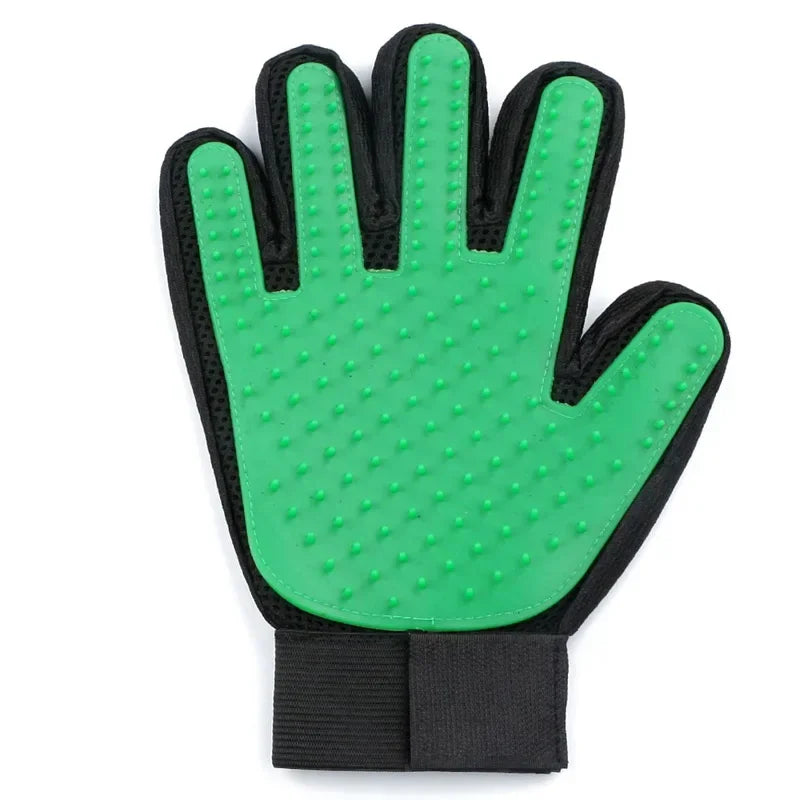 Silicone Pet Grooming Gloves Cats/Dogs Hair Brush