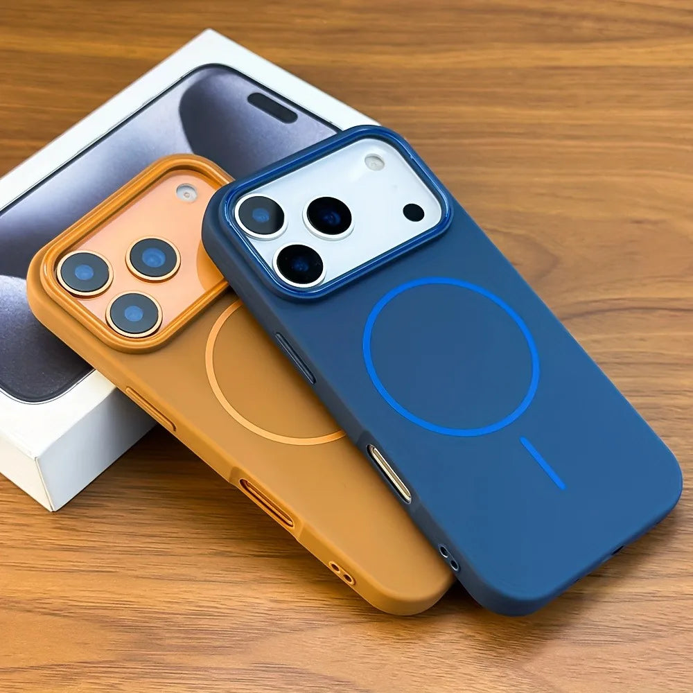 Luxury Matte Magnetic Phone Case For iPhone