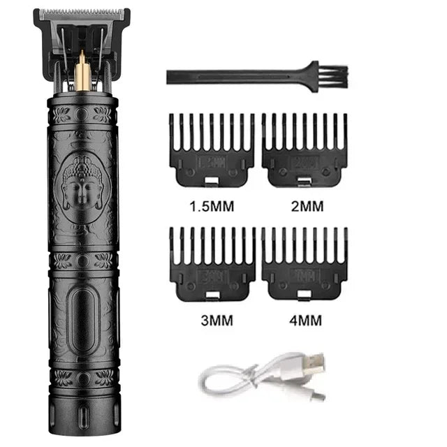 Cutting Machine T9 Vintage Hair Clipper USB Fast Charging